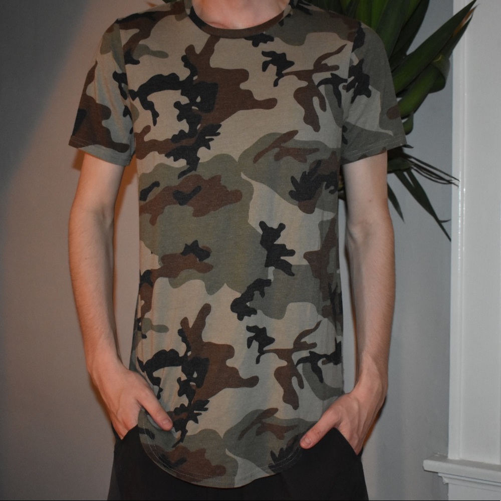 PACSUN Camo Shirt